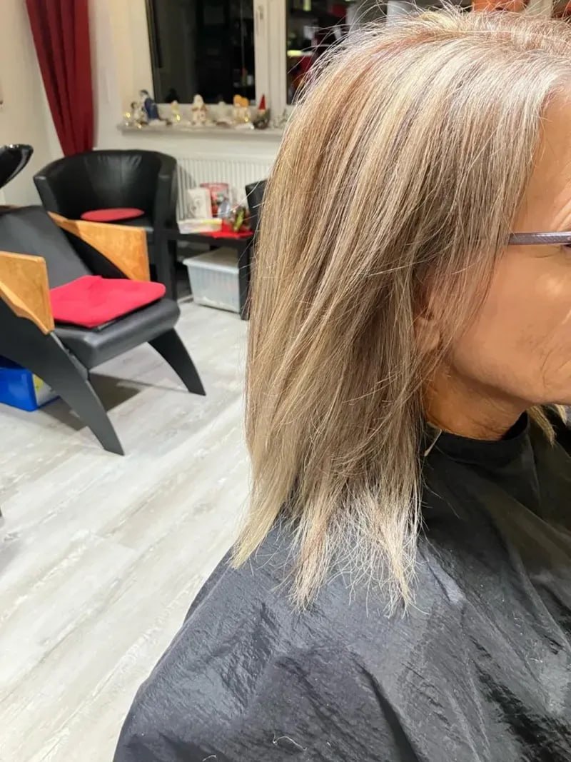 Blonder Long Bob